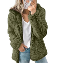 Load image into Gallery viewer, Women's Plus Size Hoodie Coat Long Sleeve