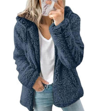 Load image into Gallery viewer, Women's Plus Size Hoodie Coat Long Sleeve