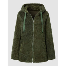 Load image into Gallery viewer, Women's Plus Size Hoodie Coat Long Sleeve
