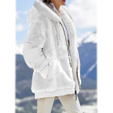 Load image into Gallery viewer, Women's Plus Size Hoodie Coat Long Sleeve