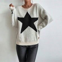 Load image into Gallery viewer, Women's Ribbed Knit Pullover Sweater