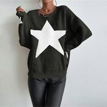 Load image into Gallery viewer, Women's Ribbed Knit Pullover Sweater