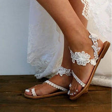 Load image into Gallery viewer, Women's Sandals Flat Heel Open Toe