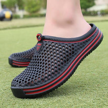 Load image into Gallery viewer, Womens Sandals Summer Fashion Hollow Out Breathable Beach Slippers Flip Flops EVA Massage Slippers Sandals Garden Clogs Shoes Women's Breathable Sandals Water Slippers