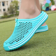Load image into Gallery viewer, Womens Sandals Summer Fashion Hollow Out Breathable Beach Slippers Flip Flops EVA Massage Slippers Sandals Garden Clogs Shoes Women's Breathable Sandals Water Slippers