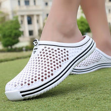 Load image into Gallery viewer, Womens Sandals Summer Fashion Hollow Out Breathable Beach Slippers Flip Flops EVA Massage Slippers Sandals Garden Clogs Shoes Women's Breathable Sandals Water Slippers