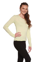 Load image into Gallery viewer, Clearance Women's Scoop Neck 100% Bamboo Viscose Long Sleeve Shirt