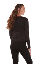 Load image into Gallery viewer, Clearance Women's Scoop Neck 100% Bamboo Viscose Long Sleeve Shirt
