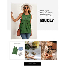 Load image into Gallery viewer, Women's Scoop Neck Tank Tops