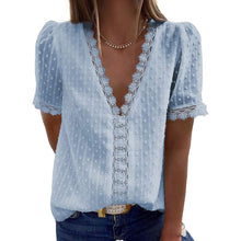Load image into Gallery viewer, Women's Sexy Lace V-Neck Top