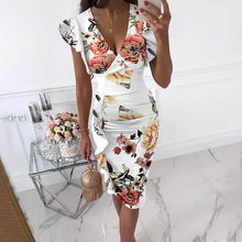 Load image into Gallery viewer, Women's Sheath Knee Length Dress