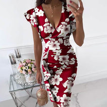 Load image into Gallery viewer, Women's Sheath Knee Length Dress
