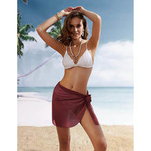 Load image into Gallery viewer, Women's Short Sarongs Beach Wrap