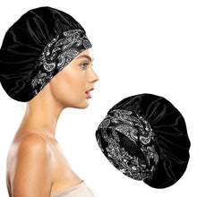 Load image into Gallery viewer, Women's Silky Satin Head Scarf Hair Wrap Cap Hat Headband Sleeping Bonnet
