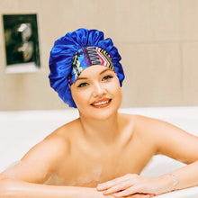 Load image into Gallery viewer, Women's Silky Satin Head Scarf Hair Wrap Cap Hat Headband Sleeping Bonnet