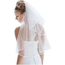 Load image into Gallery viewer, Women's Simple Bridal Veil with Comb