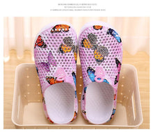Load image into Gallery viewer, Womens Slip-On Quick Dry Water Clogs Shoes Beach Sandals Lightweight Breathable Bathroom Garden Clogs Shoes Summer Breathable Mesh Sandals Beach Footwear Anti-Slip Slippers Quick Drying Sandals