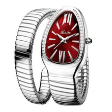 Load image into Gallery viewer, Women's Snake Shape Luxury Wrist Watch