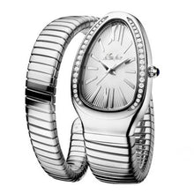 Load image into Gallery viewer, Women's Snake Shape Luxury Wrist Watch