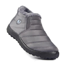 Load image into Gallery viewer, Womens Snow Boots Ankle Hook Look Fur Plush Inside Waterproof Down Winter Boots Shoes Winter Snow Boots Fur Lined Warm Ankle Boots Slip On Waterproof Outdoor Sport Booties