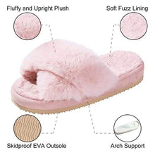 Load image into Gallery viewer, Women's Soft Plush Lightweight House Slippers