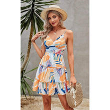 Load image into Gallery viewer, Women's Spaghetti Strap Backless Dress