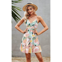 Load image into Gallery viewer, Women's Spaghetti Strap Backless Dress