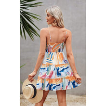 Load image into Gallery viewer, Women's Spaghetti Strap Backless Dress