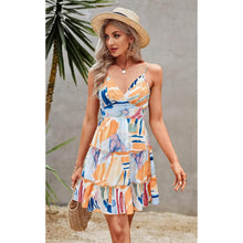 Load image into Gallery viewer, Women's Spaghetti Strap Backless Dress