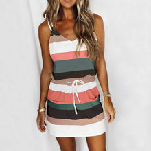 Load image into Gallery viewer, Women's Strap Mini Summer Dress