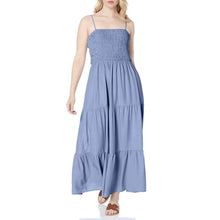 Load image into Gallery viewer, Women's Summer Boho Sleeveless Maxi Dress
