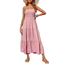 Load image into Gallery viewer, Women's Summer Boho Sleeveless Maxi Dress