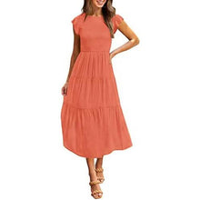 Load image into Gallery viewer, Women's Summer Casual Tiered A-Line Dress
