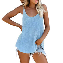 Load image into Gallery viewer, Women's Summer Scoop Neck Knit Cami Tank Tops