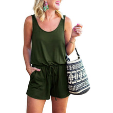 Load image into Gallery viewer, Women's Summer Sleeveless Tank Top Jumpsuit