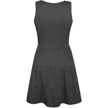Load image into Gallery viewer, Women's Summer Sleeveless V Neck Dress