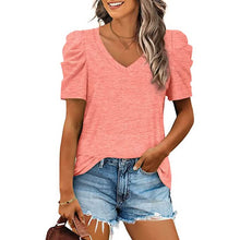Load image into Gallery viewer, Women's Summer V-Neck Casual T-Shirt