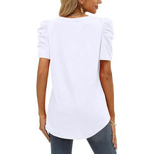 Load image into Gallery viewer, Women's Summer V-Neck Casual T-Shirt