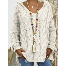 Load image into Gallery viewer, Women's Sweater Oversized Pullover Jumper Knitted Solid Color