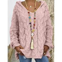 Load image into Gallery viewer, Women's Sweater Oversized Pullover Jumper Knitted Solid Color
