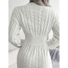 Load image into Gallery viewer, Women's Sweater Sheath Dress