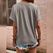 Load image into Gallery viewer, Women's T shirt V Neck