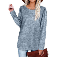 Load image into Gallery viewer, Womens Tops V Neck Summer Petal Sleeve Casual Tshirts