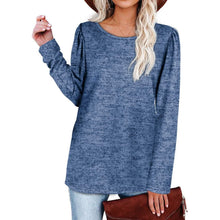 Load image into Gallery viewer, Womens Tops V Neck Summer Petal Sleeve Casual Tshirts