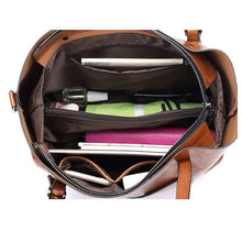 Load image into Gallery viewer, Women's Tote Shoulder Bag PU Leather
