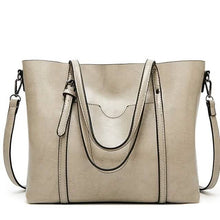 Load image into Gallery viewer, Women's Tote Shoulder Bag PU Leather