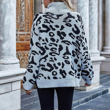 Load image into Gallery viewer, Women's Turtleneck Knitted Sweater Long Sleeves