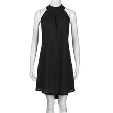 Load image into Gallery viewer, Women's Turtleneck T-Shirt Dress