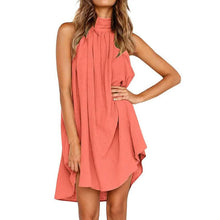 Load image into Gallery viewer, Women's Turtleneck T-Shirt Dress