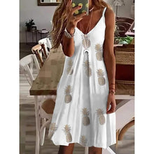 Load image into Gallery viewer, Women's V-Neck Casual Sling Dress